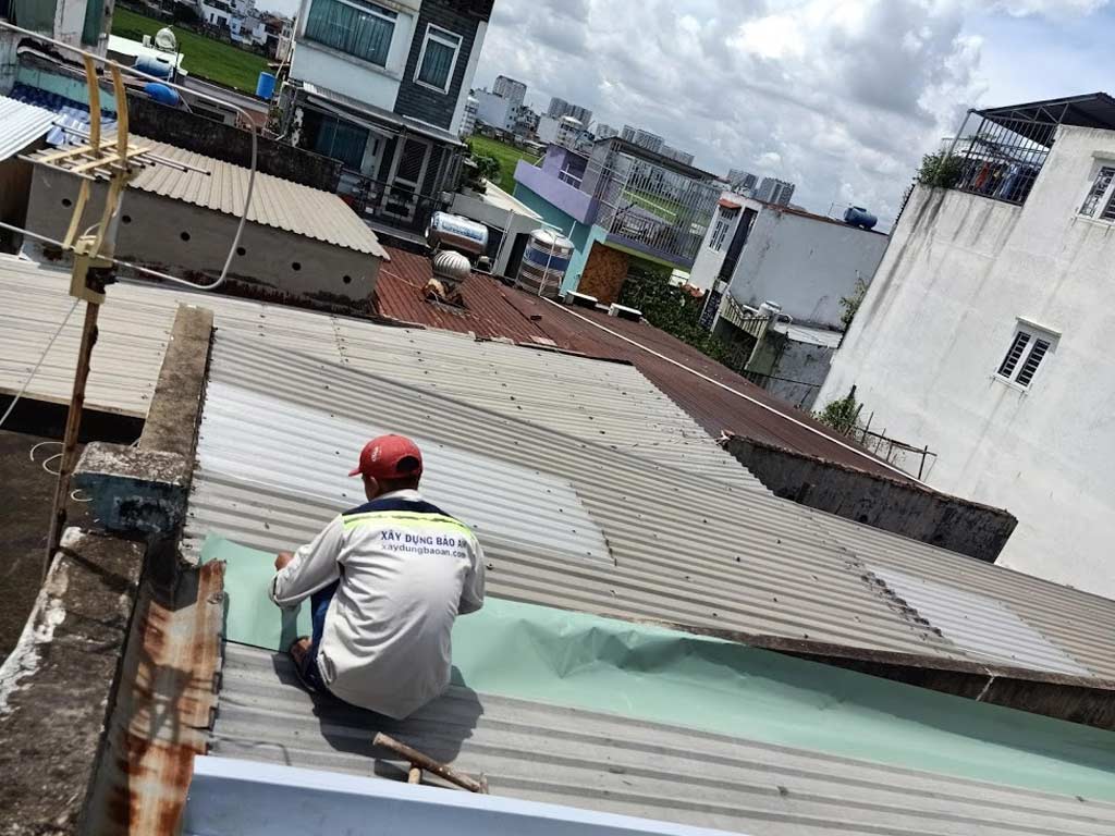 Thợ chống dột mái tôn tại Quận Gò Vấp
